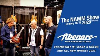 Fibenare Guitars | #NAMMTalk & Guitar Demo | NAMM 2020