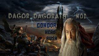 BFME Rotwk Dagor Dagorath Mod / Brutally Mordor / 10 level Aragorn/--Gandalf