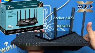 TP-Link Archer AX73 AX5400 WiFi 6 Wireless Router - Unboxing Indonesia