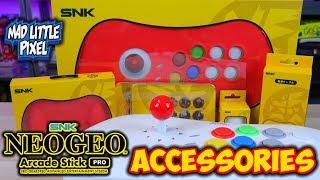 SNK Neo Geo Arcade Stick Pro Accessories Review!