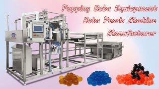 |BOBA PEARLS MACHINE| 100KG/H Full Automatic Popping Boba Machine (2022)