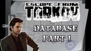 EFT - Ragman Tasks - Database Part 1