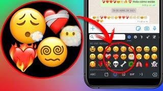 EMOJIS de IPHONE iOS en ANDROID (𝘿𝙊𝙎 𝙈𝙀́𝙏𝙊𝘿𝙊𝙎) XIAOMI  Como Tener Emojis de iPhone en Android