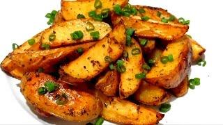 Вкусно - #КАРТОФЕЛЬ по деревенски #Рецепт.  Картошка, запеченная в духовке