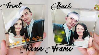 How to make Customised Resin Photo Frame | Resin Photo Frame Gifts Tutorial | DIY Resin Frames