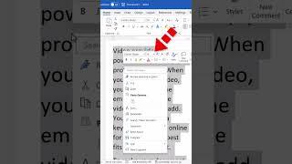 4 Ways to Change Font Size in Microsoft Word #shorts