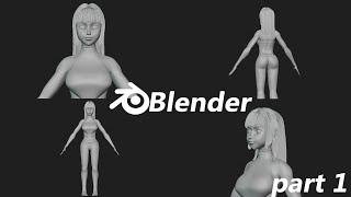 blender 2 91 character creation : Juri