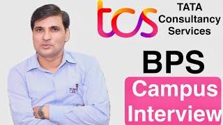 TCS BPS Hiring I Campus Placements I Campus Interview I Mock Interview I Dr. Arvind Singh Pemawat