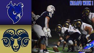 Southern CT State Owls vs Shepherd Rams | Full Game Highlights | 2024 Week 1 | CTSS