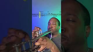 STEAL THIS easy jazz trumpet solo | Concert F Blues