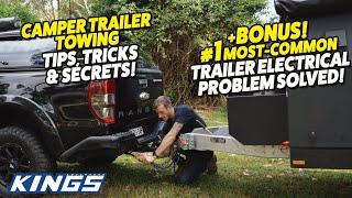 Beginner's Guide to Camper Trailer Offroad Towing + Trailer Reversing Tricks