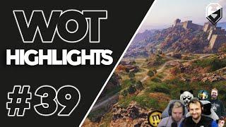 WOT HIGHLIGHTS | Best Streamers Moments #39 | World of Tanks | [EU]