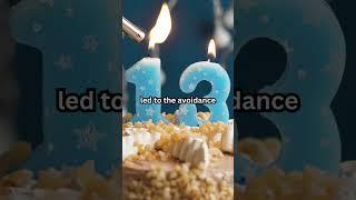 Triskaidekaphobia is the fear of the number 13 #shorts #facts #funfacts