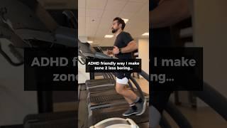 less boring zone 2 examples: run (0.5 mph), incline walk (0.2 mph or 2% incline), cycling (5-10 rpm)
