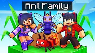 Having an ANT FAMILY in Minecraft!