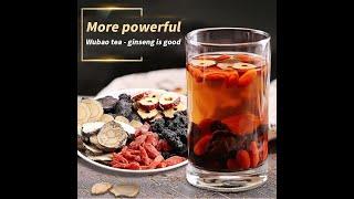 Ginseng t ea men sexual tea ginseng, maca, wolfberry, red dates, mulberry, huangjing с Aliexpress