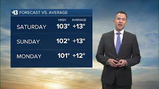 Impressive Heat for Late September