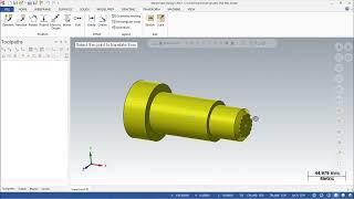 Mastercam CNC torna kaba & finiş işleme ( Fanuc SwanSortf Cnc