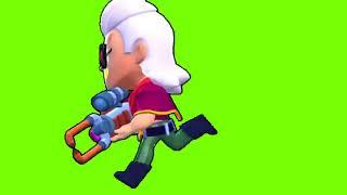 Brawl Stars Running Belle Green Screen