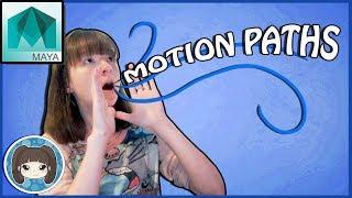 HOW TO USE MOTION PATHS - Maya Tutorial