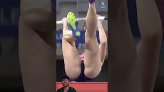  The most beautiful women long jump #shorts #adventure #woman @MrBeast @SPORTSLITE772