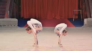 Contortion Duo - Emilia Suslovets and Vera Kadenko | National Circus of Ukraine