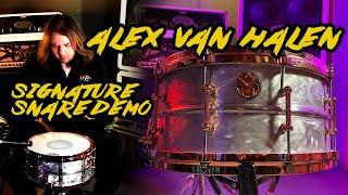 Alex Van Halen Ludwig Signature Snare Sound Demo