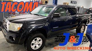 2010 Toyota Tacoma Part Out: J & J Auto Wrecking Test Video Stock # RATY344