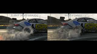 NFS ProStreet - Beta Visuals - Smoke Comparison