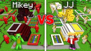 Mikey DEVIL vs JJ ANGEL Village Survival Battle in Minecraft (Maizen)