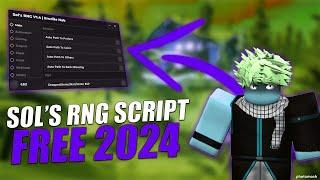 Sols Rng Script Hack 2024 | FAST Auto Roll AURA HACK | INF BOOST ITEM LUCK | OP CHEAT 2024