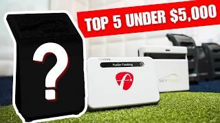 The Best Golf Simulators in 2025! (Top 5 Launch Monitors Under $5000)