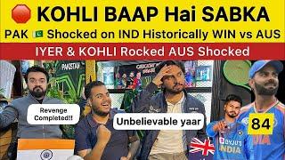 PAK  Shocked on IND beat AUS in Semi | KOHLI BAAP Hai Sabka IND vs AUS CT2025 Pakistan Reaction