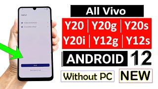 Vivo Y20/Y20g/Y20s/Y20i/Y12g/Y12s... Google Account Bypass ANDROID 12  (without pc) Easy Method