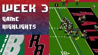 Titan Championship Football Week 3 Highlights | Birmingham Steel @ Atlanta Rough Riders