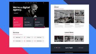 Build A Responsive Website With HTML CSS and JavaScript
