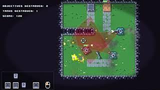 Tank n Spank! (Lua Love2D, topview tank game prototype)