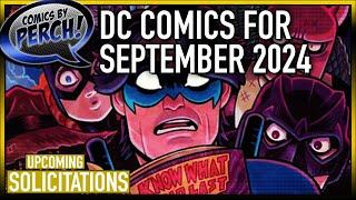 DC Comics for September 2024