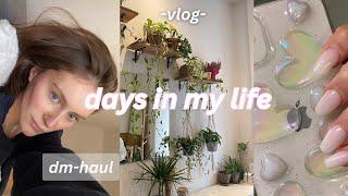 DM HAUL // VLOG // ich hab Semesterferien :)