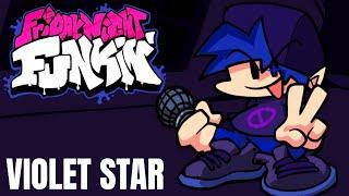 Friday Night Funkin Violent Star/Dark Blue Skin Mod!