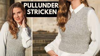 Pullunder stricken für Anfänger