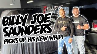 BILLY JOE SAUNDERS COLLECTS HIS NEW CAR! #exclusiveautos #boxing #billyjoesaunders #defender