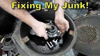 Vibratory Tumbler Repair: Replacing Bearings for Heavy Equipment Restoration