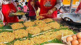 1000 Portions Sold and Long Queues Every Day ! Famous Fried Noodles in Medan - Indonesia