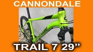 Cannondale TRAIL 7   29" 2018 зеленый - видеообзор от velomoda.com.ua