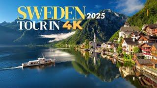 Sweden 4K Tour | Sweden Travel Guide 2025 | Beautiful places in the world #sweden #4k