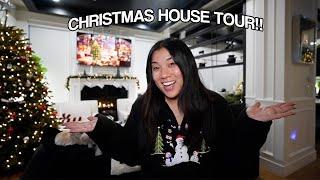 CHRISTMAS HOUSE TOUR!! Vlogmas Day 24