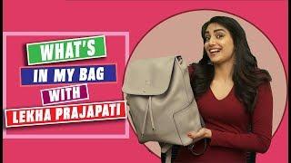 What's In My Bag With Lekha Prajapati | Bag Secrets Revealed | Pop Diaries Exclusive