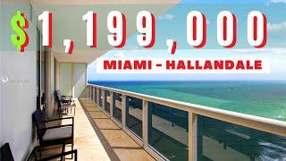 МАЙАМИ 43 этаж КВАРТИРА с ВИДОМ на $1.2 МЛН | Hallandale Флорида