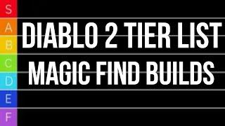 Diablo 2 TIER LIST - BEST Magic Find Builds